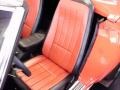 Red 1970 Chevrolet Corvette Stingray Convertible Interior Color