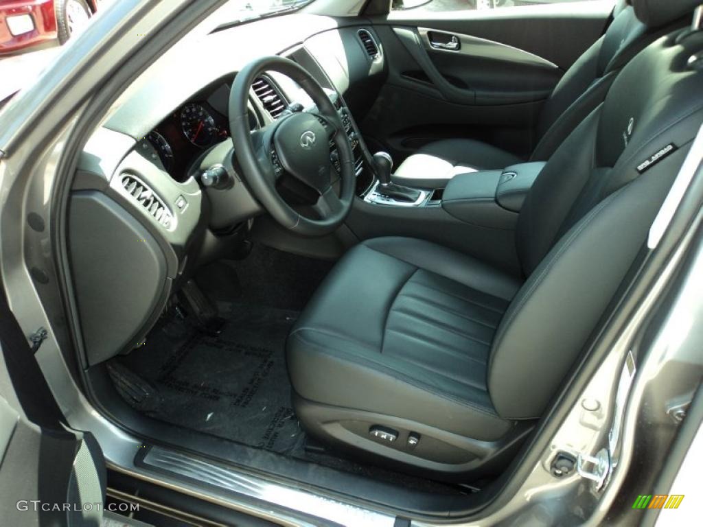 Graphite Interior 2010 Infiniti EX 35 Photo #47118644