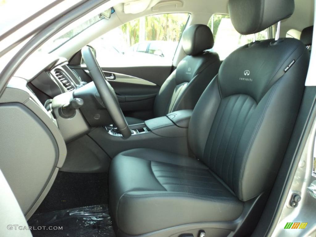 Graphite Interior 2010 Infiniti EX 35 Photo #47118665
