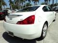 Moonlight White 2009 Infiniti G 37 Coupe Exterior