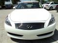 Moonlight White 2009 Infiniti G 37 Coupe Exterior