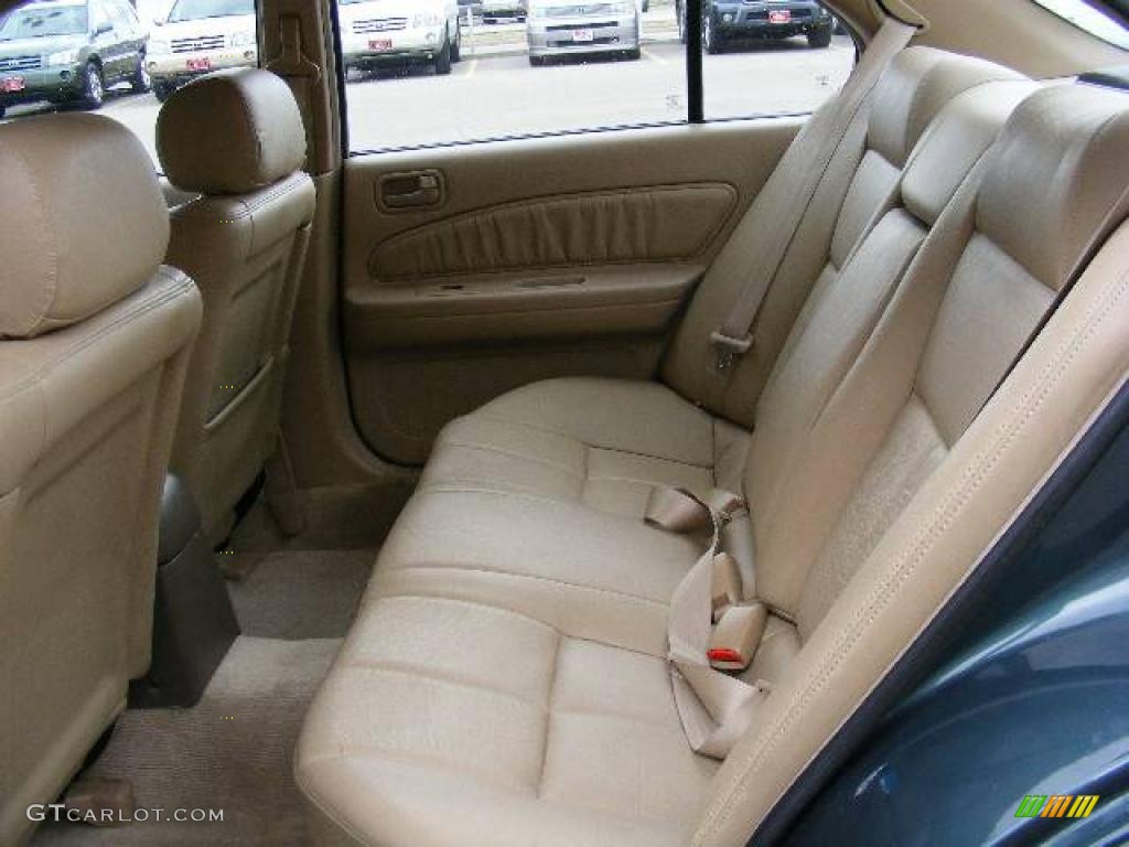 1998 Maxima  - Blue Green Pearl / Beige photo #11
