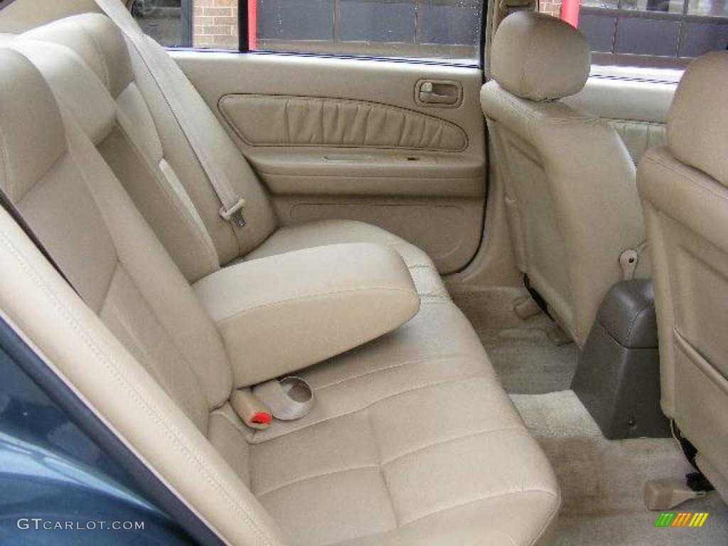 1998 Maxima  - Blue Green Pearl / Beige photo #12