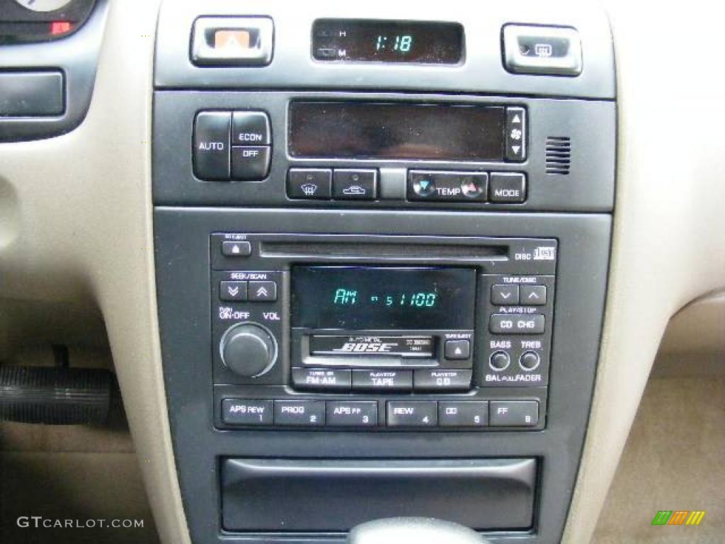1998 Maxima  - Blue Green Pearl / Beige photo #18