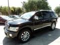 Liquid Onyx Black 2009 Infiniti QX 56 Exterior