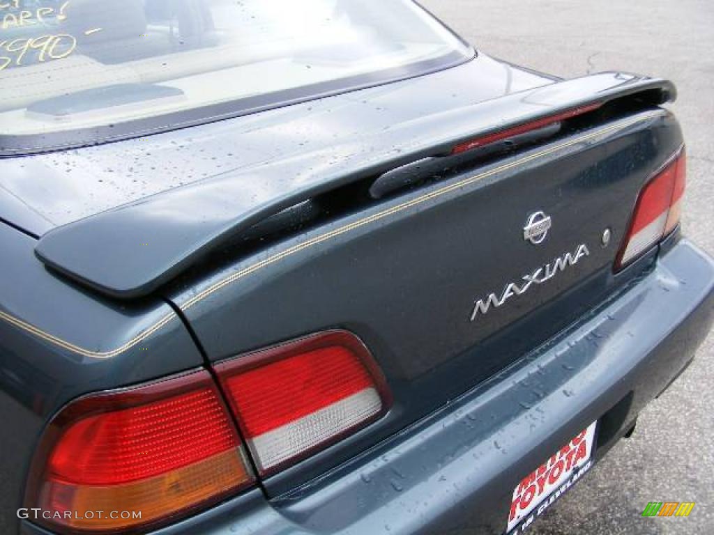 1998 Maxima  - Blue Green Pearl / Beige photo #26