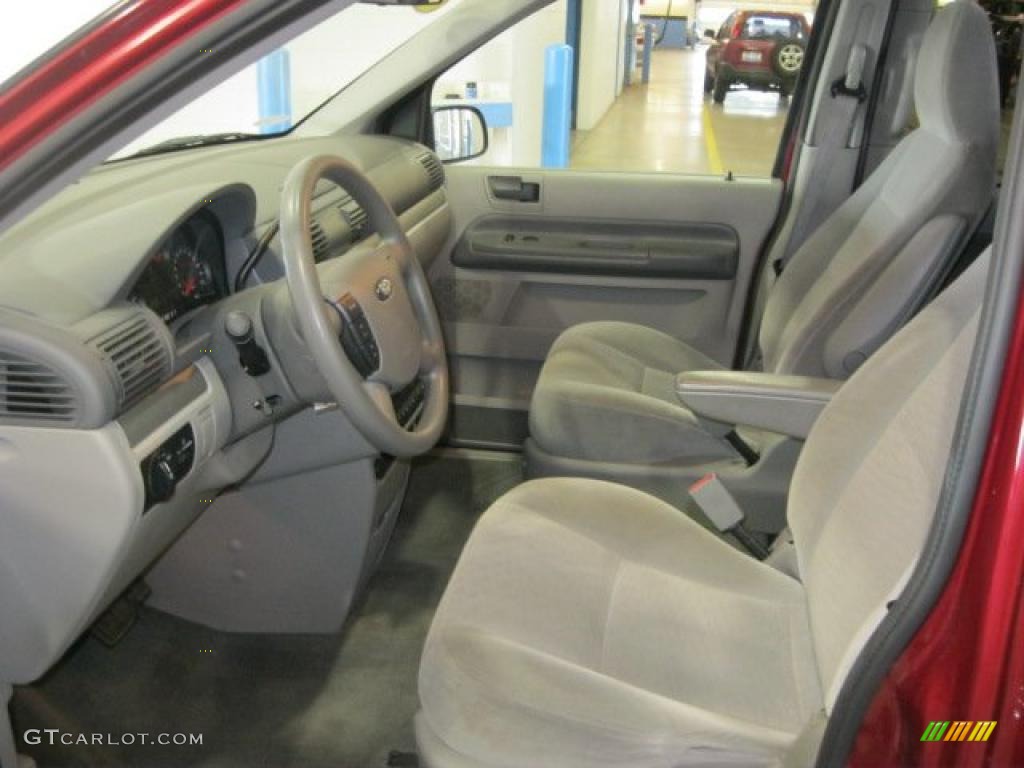 Flint Grey Interior 2004 Ford Freestar SE Photo #47120597