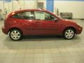 2002 Sangria Red Metallic Ford Focus ZX3 Coupe  photo #3