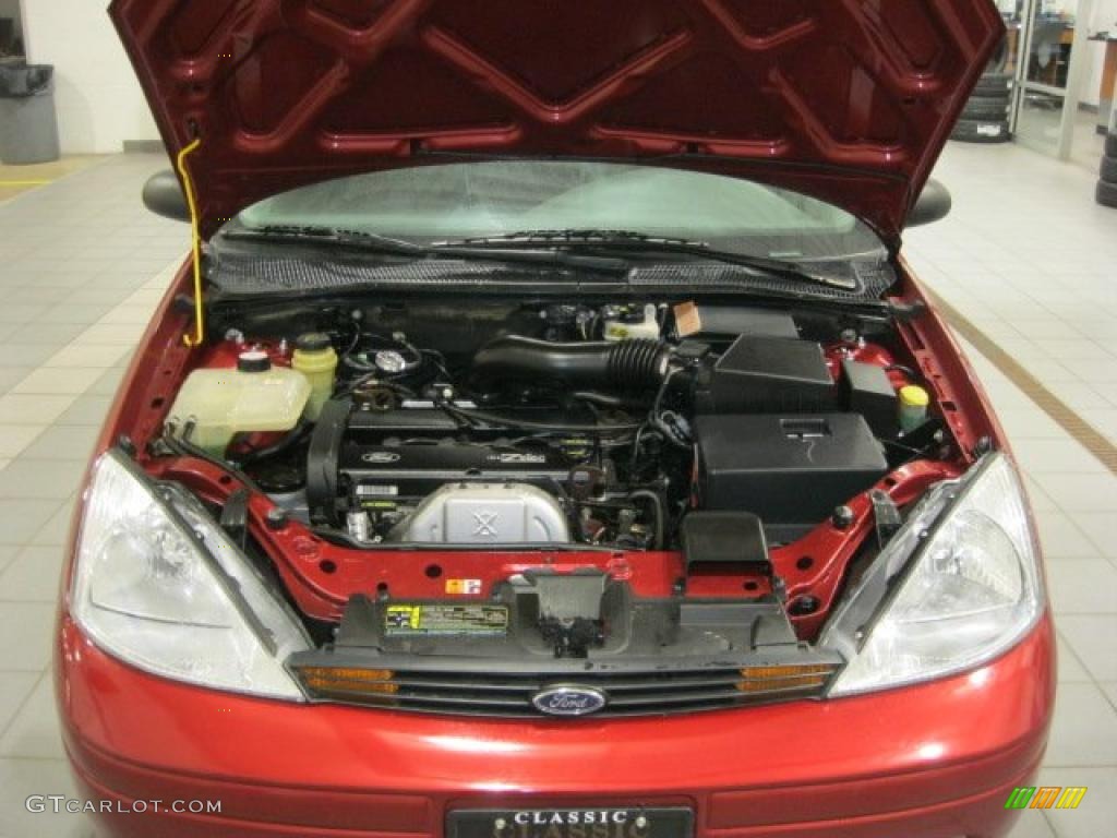 2002 Ford Focus ZX3 Coupe 2.0 Liter DOHC 16-Valve Zetec 4 Cylinder Engine Photo #47121353