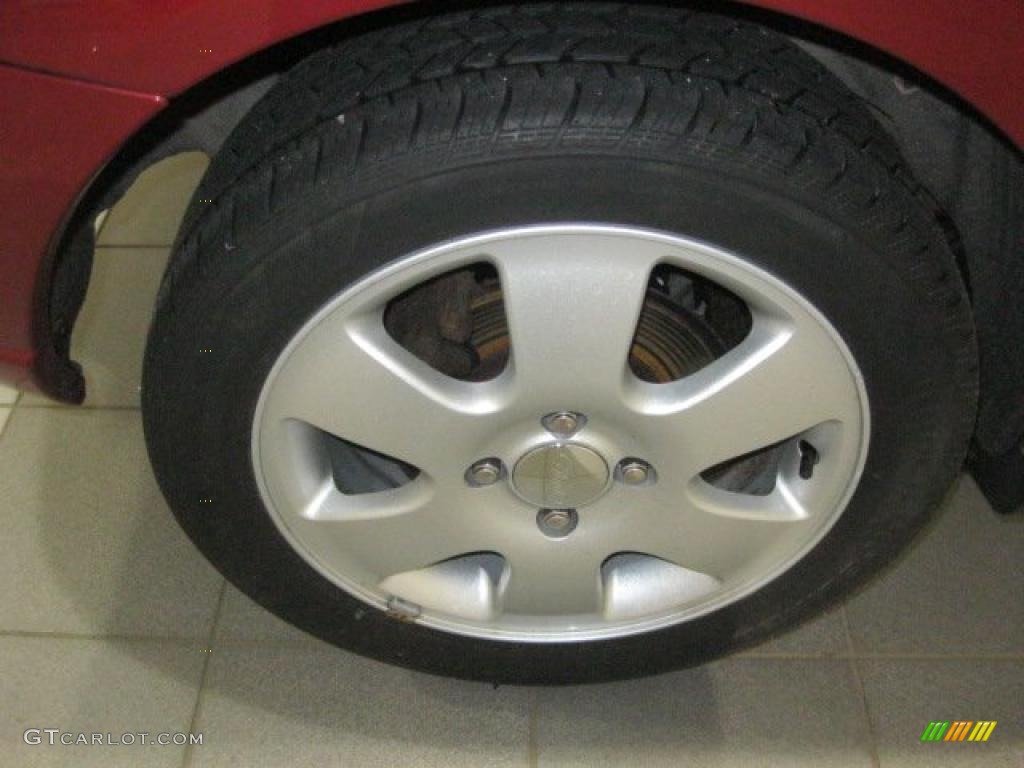 2002 Ford Focus ZX3 Coupe Wheel Photo #47121428