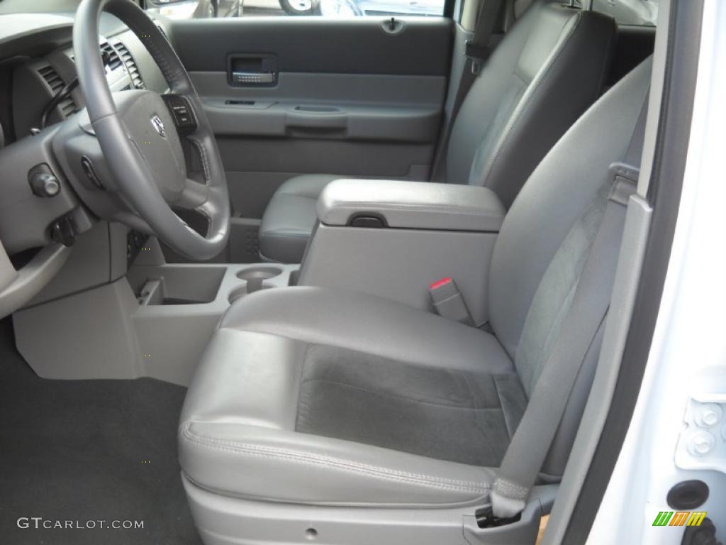 Dark/Light Slate Gray Interior 2008 Dodge Durango Limited 4x4 Photo #47122095