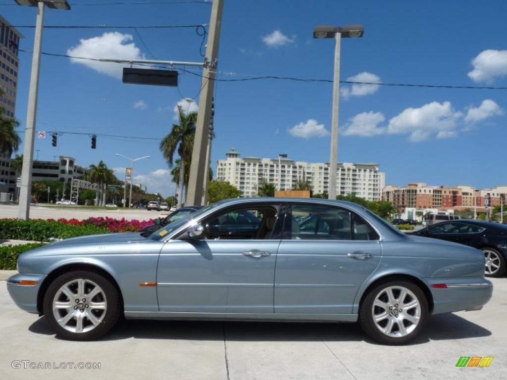 Zircon Metallic 2004 Jaguar XJ Vanden Plas Exterior Photo #47122125