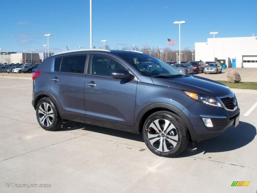 Twilight Blue Kia Sportage