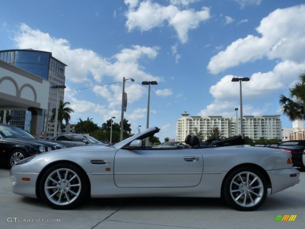 Argento Nurburgring (Silver Metallic) 2002 Aston Martin DB7 Vantage Volante Exterior Photo #47122290