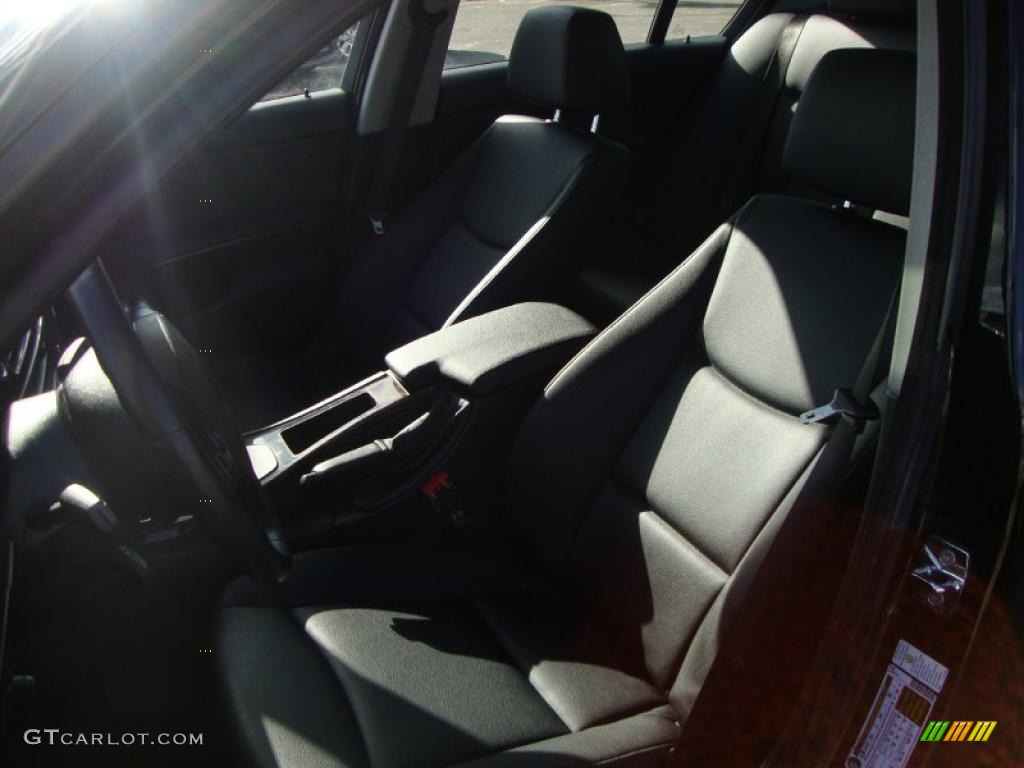 2008 3 Series 328xi Sedan - Black Sapphire Metallic / Black photo #8