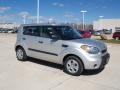 Bright Silver 2011 Kia Soul 1.6 Exterior