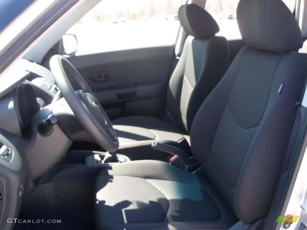Black Cloth Interior 2011 Kia Soul 1.6 Photo #47122896