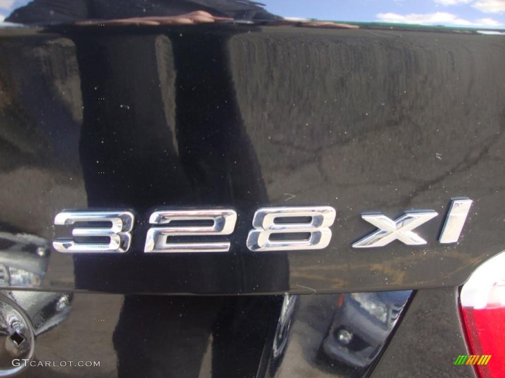 2008 3 Series 328xi Sedan - Black Sapphire Metallic / Black photo #29