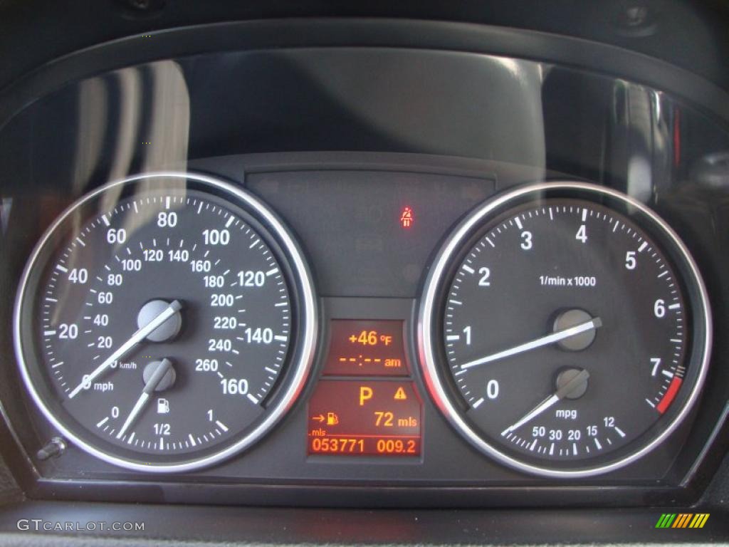 2008 3 Series 328xi Sedan - Black Sapphire Metallic / Black photo #32