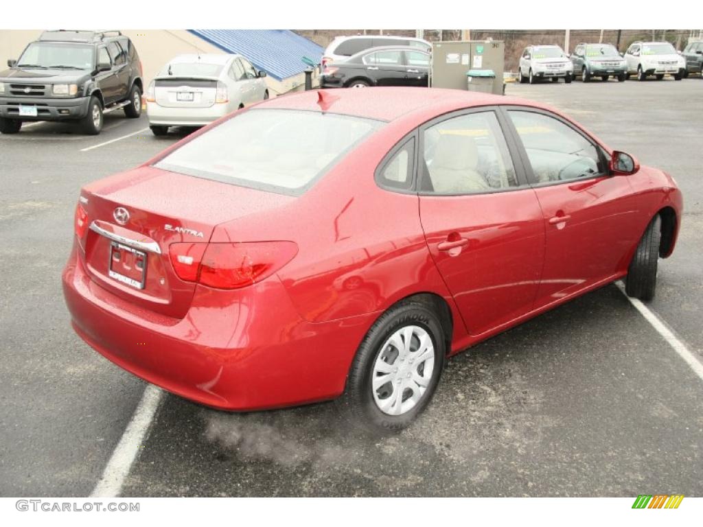 Apple Red Pearl 2010 Hyundai Elantra GLS Exterior Photo #47123844