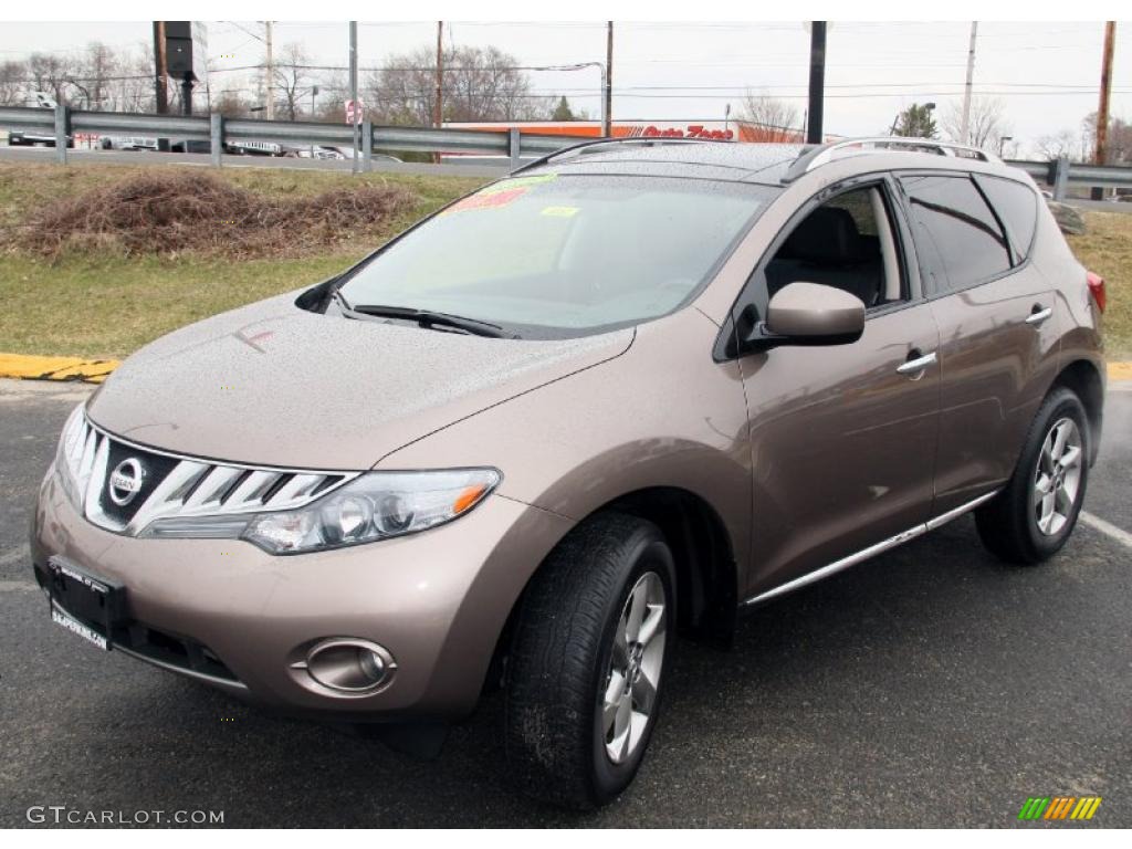 2009 Murano SL AWD - Tinted Bronze Metallic / Black photo #1