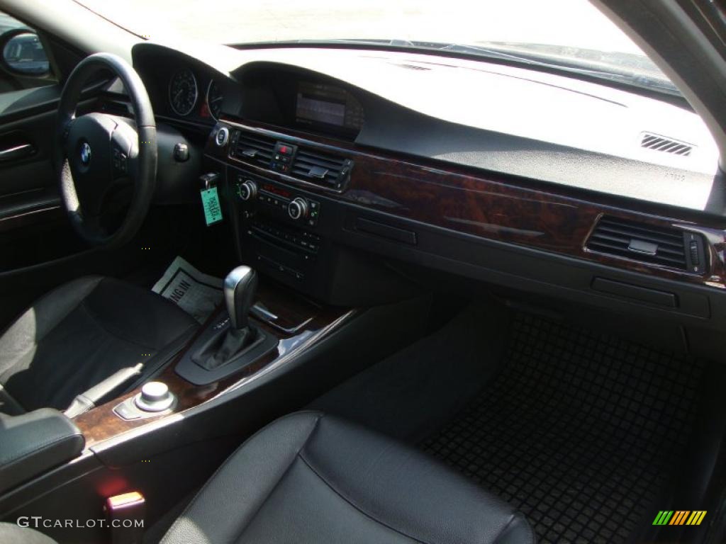 2008 3 Series 328xi Sedan - Black Sapphire Metallic / Black photo #6