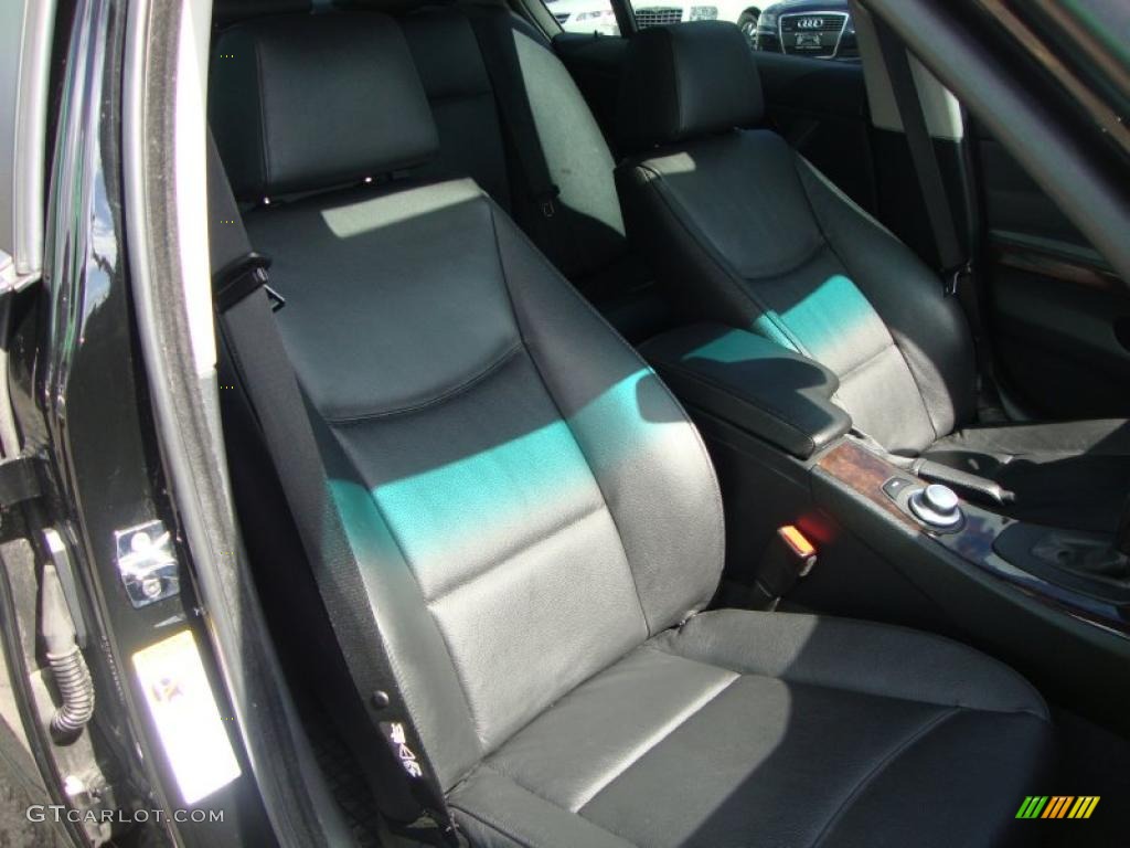 2008 3 Series 328xi Sedan - Black Sapphire Metallic / Black photo #7
