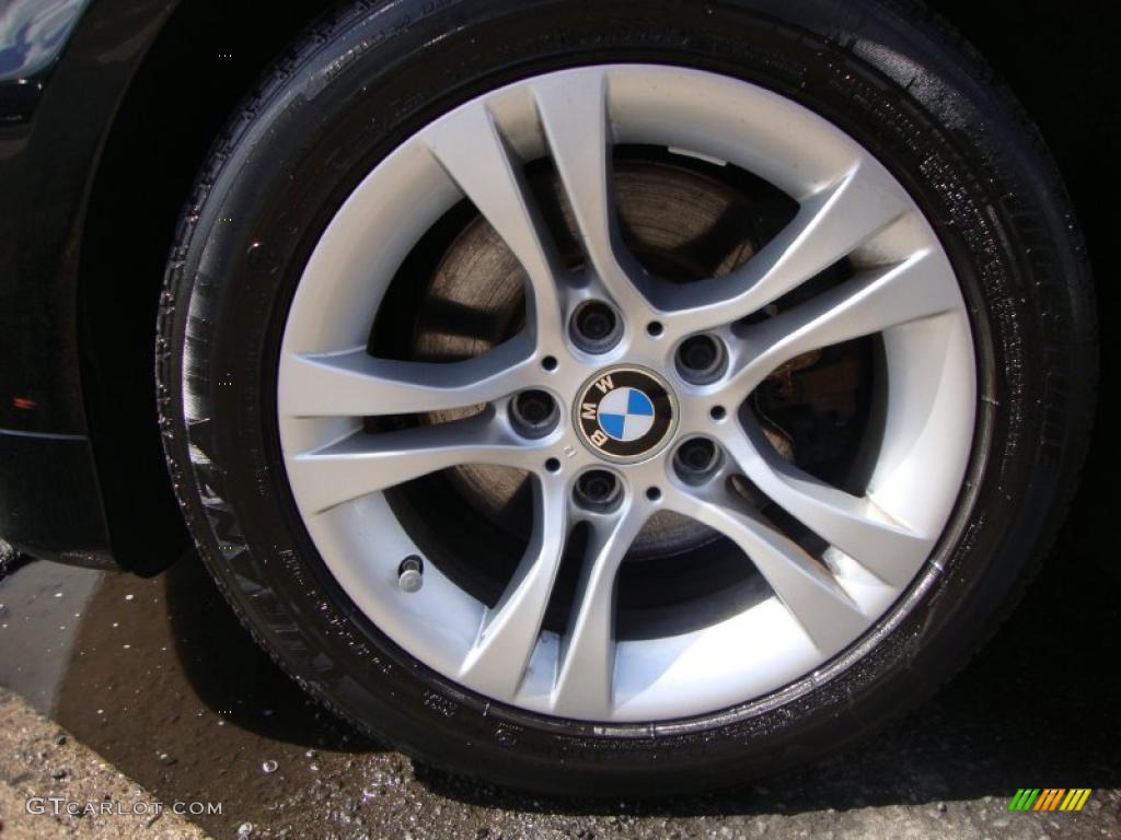 2008 3 Series 328xi Sedan - Black Sapphire Metallic / Black photo #16