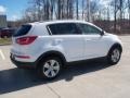 Clear White 2011 Kia Sportage LX Exterior