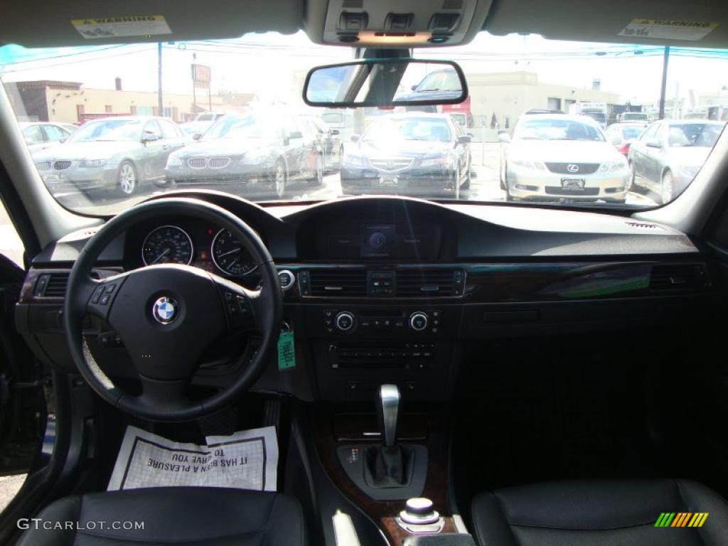 2008 3 Series 328xi Sedan - Black Sapphire Metallic / Black photo #31