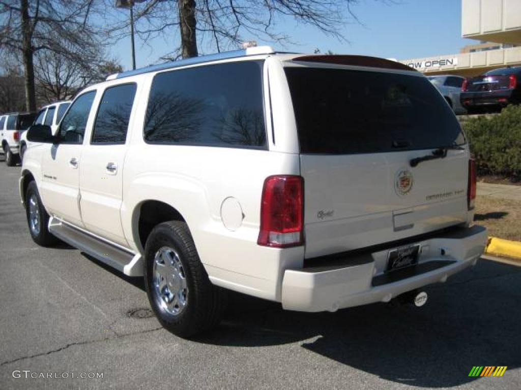 2005 Escalade ESV AWD - White Diamond / Shale photo #2