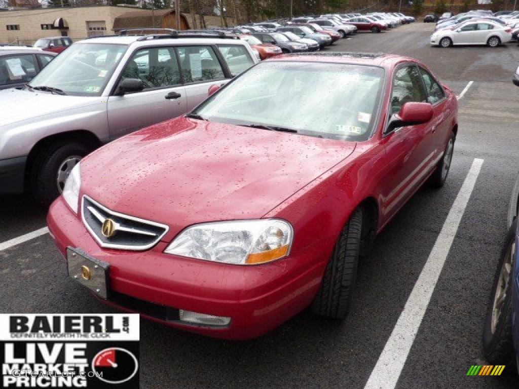 2001 CL 3.2 Type S - San Marino Red / Parchment photo #3