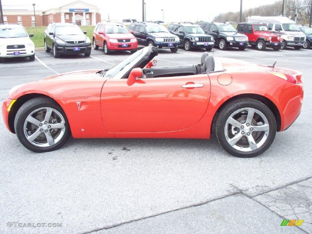 2008 Solstice Roadster - Aggressive Red / Ebony photo #3