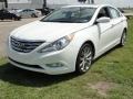 Pearl White 2011 Hyundai Sonata SE 2.0T Exterior