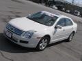 2008 White Suede Ford Fusion SE  photo #2