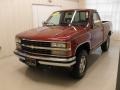 Crimson Red Metallic 1992 Chevrolet C/K K1500 Regular Cab 4x4