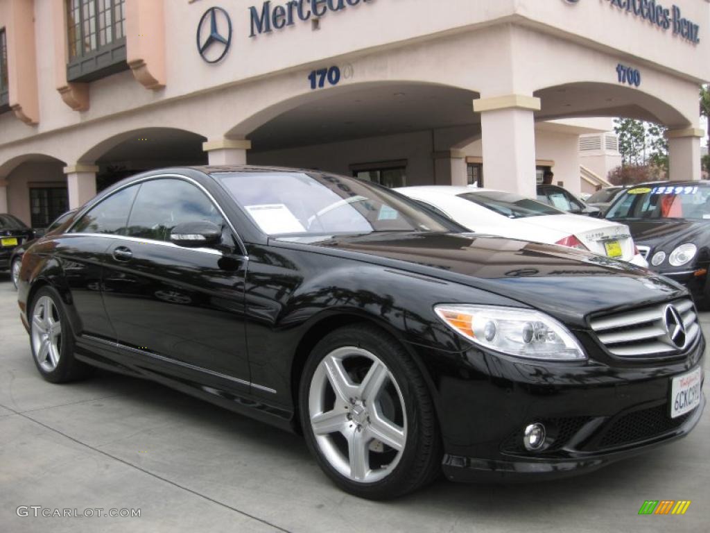 Black 2008 Mercedes-Benz CL 550 Exterior Photo #47128446