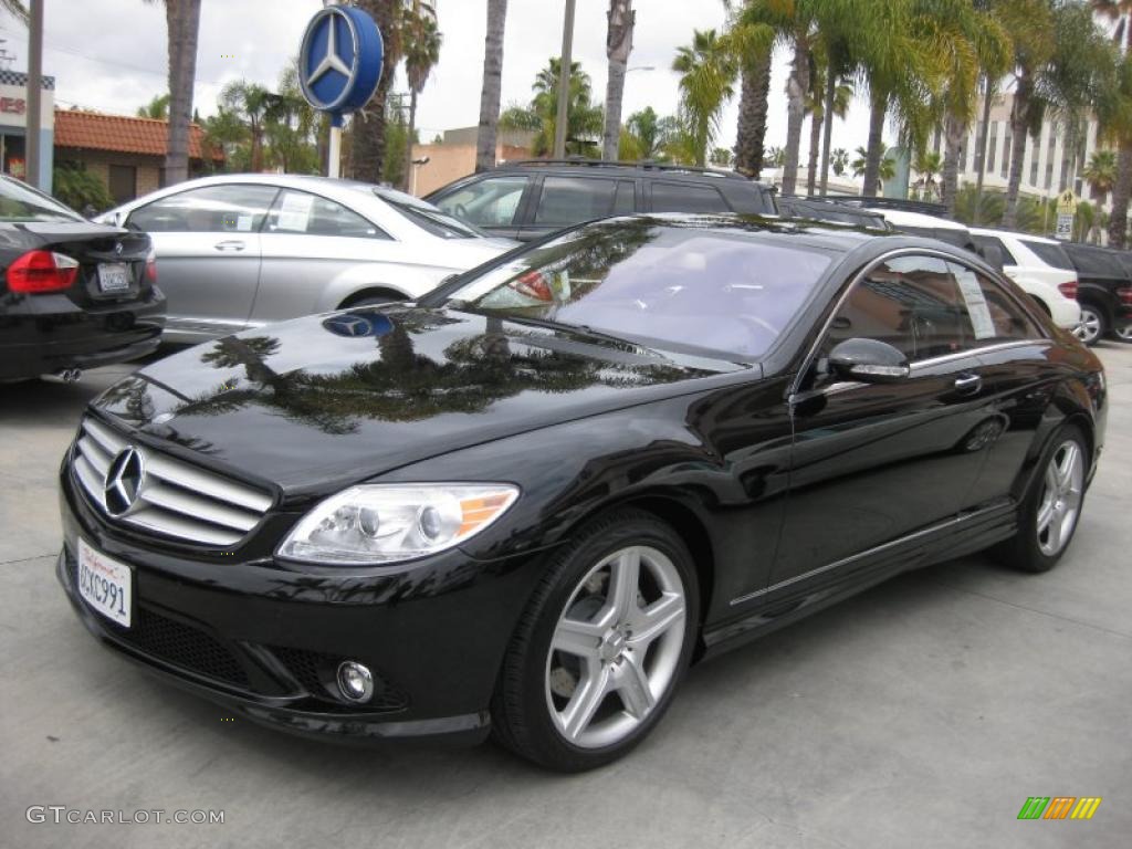 Black 2008 Mercedes-Benz CL 550 Exterior Photo #47128515