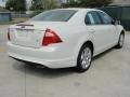 2011 White Suede Ford Fusion SE  photo #3