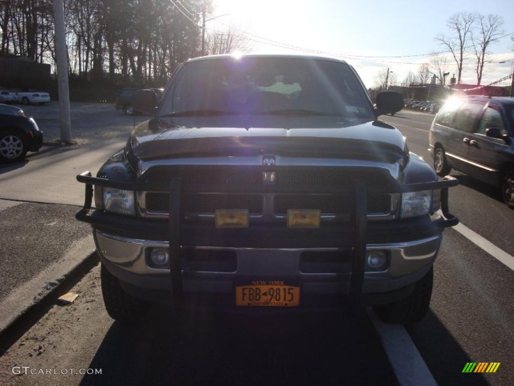 2000 Ram 1500 SLT Extended Cab 4x4 - Black / Agate photo #3