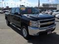 2008 Black Chevrolet Silverado 2500HD LTZ Crew Cab 4x4  photo #5