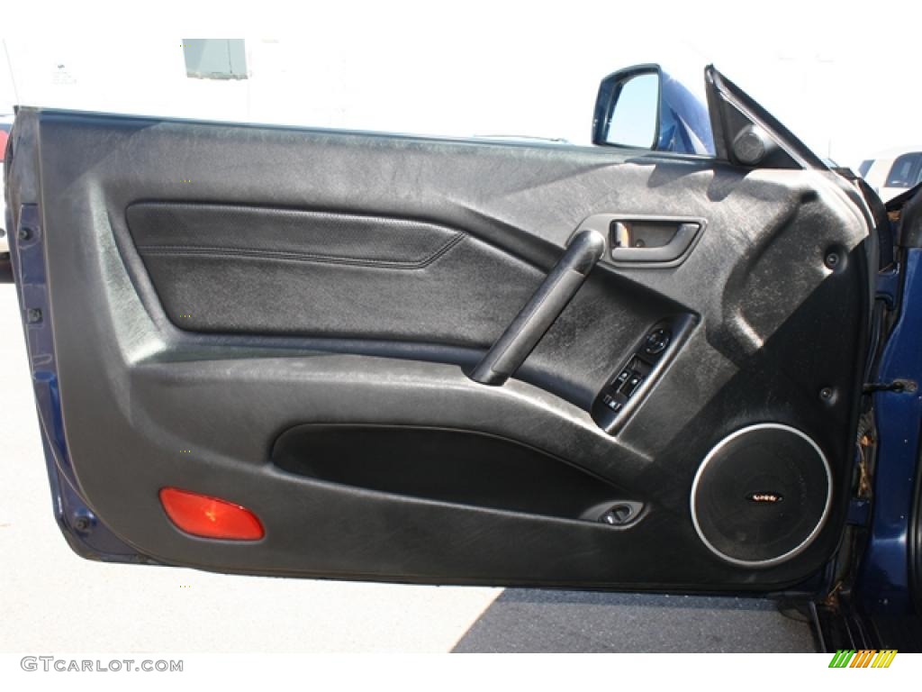 2003 Hyundai Tiburon GT V6 Black Door Panel Photo #47130198