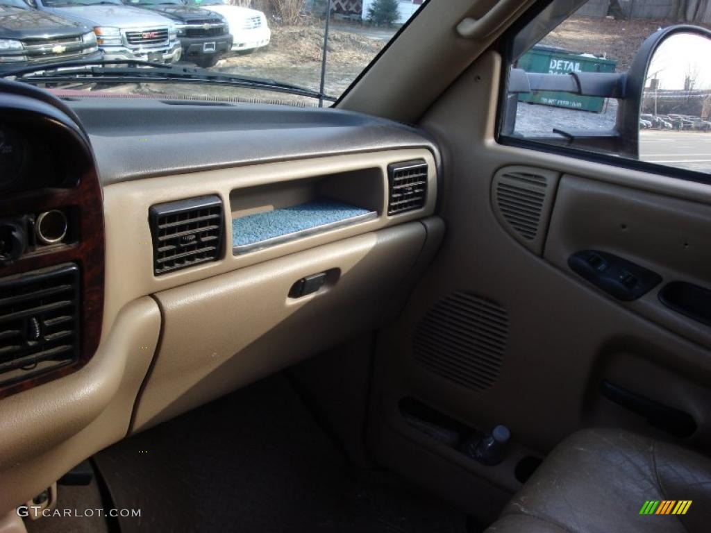 1997 Ram 3500 Laramie Extended Cab 4x4 Chassis - Flame Red / Beige photo #12