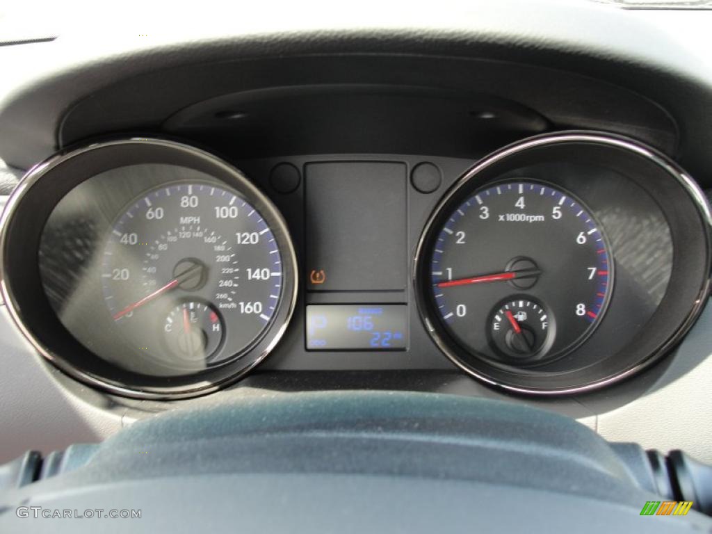 2011 Hyundai Genesis Coupe 2.0T Gauges Photo #47130708