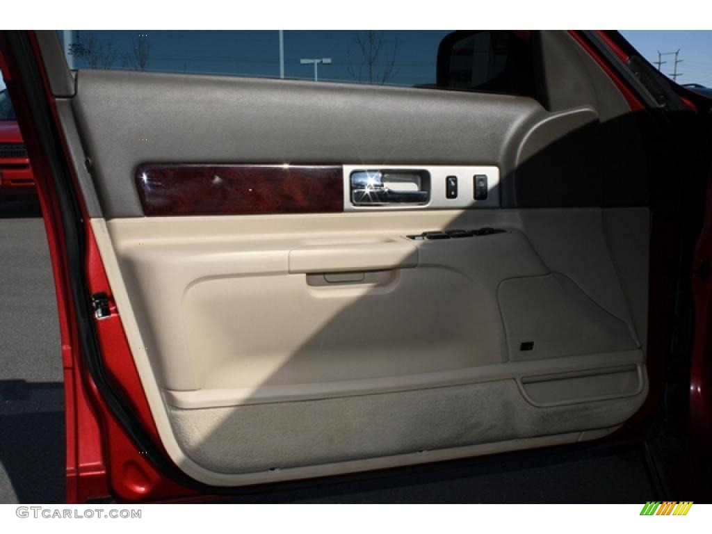 2006 LS V8 - Vivid Red Metallic / Beige photo #14