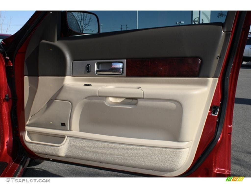 2006 LS V8 - Vivid Red Metallic / Beige photo #15