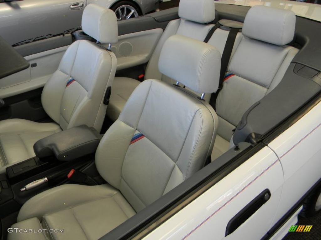Gray Interior 1999 BMW M3 Convertible Photo #47130942
