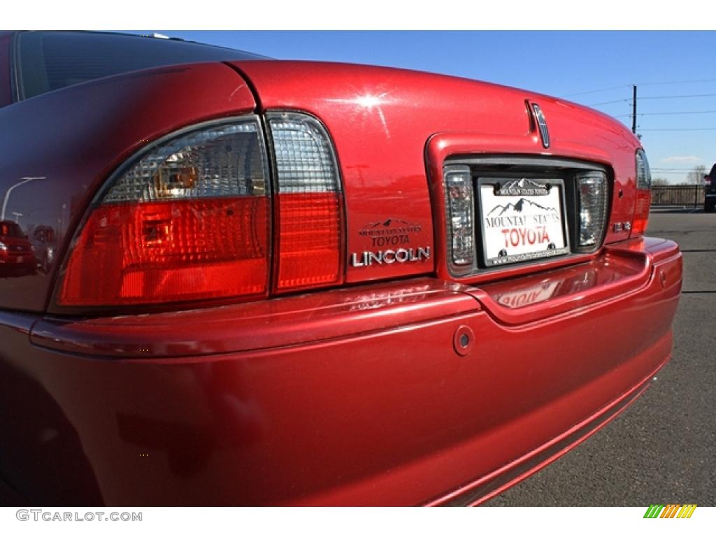 2006 LS V8 - Vivid Red Metallic / Beige photo #33