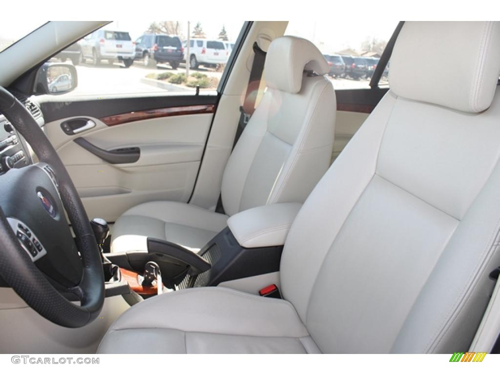 Parchment Interior 2007 Saab 9-3 2.0T SportCombi Wagon Photo #47131227