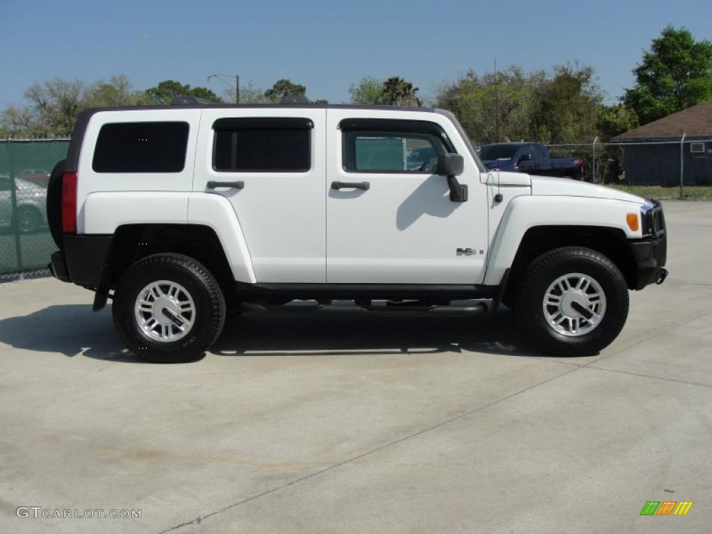 Birch White 2006 Hummer H3 Standard H3 Model Exterior Photo #47131974